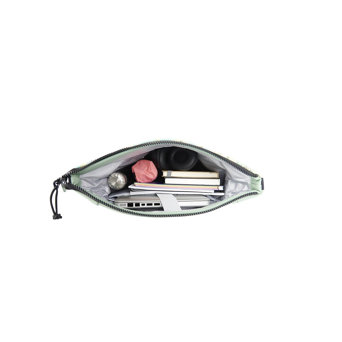 New Rebels Mart Art Roll Up Kurier Rucksack New York Almond Blossom, Mandelblüte, wasserabweisend, Laptopfach