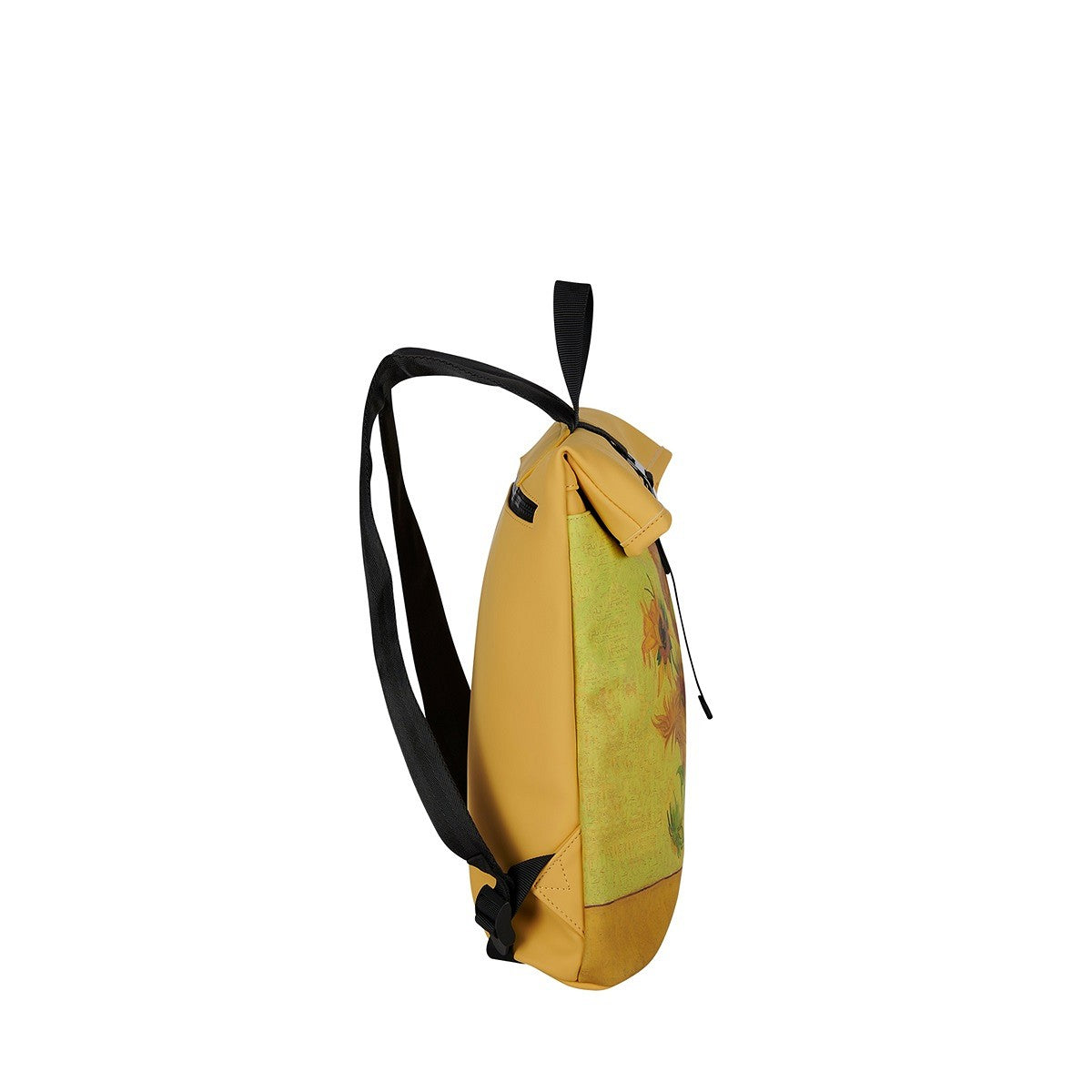 New Rebels Mart Art Roll Up City Rucksack Los Angeles Sunflower, Sonnenblumen, wasserabweisend