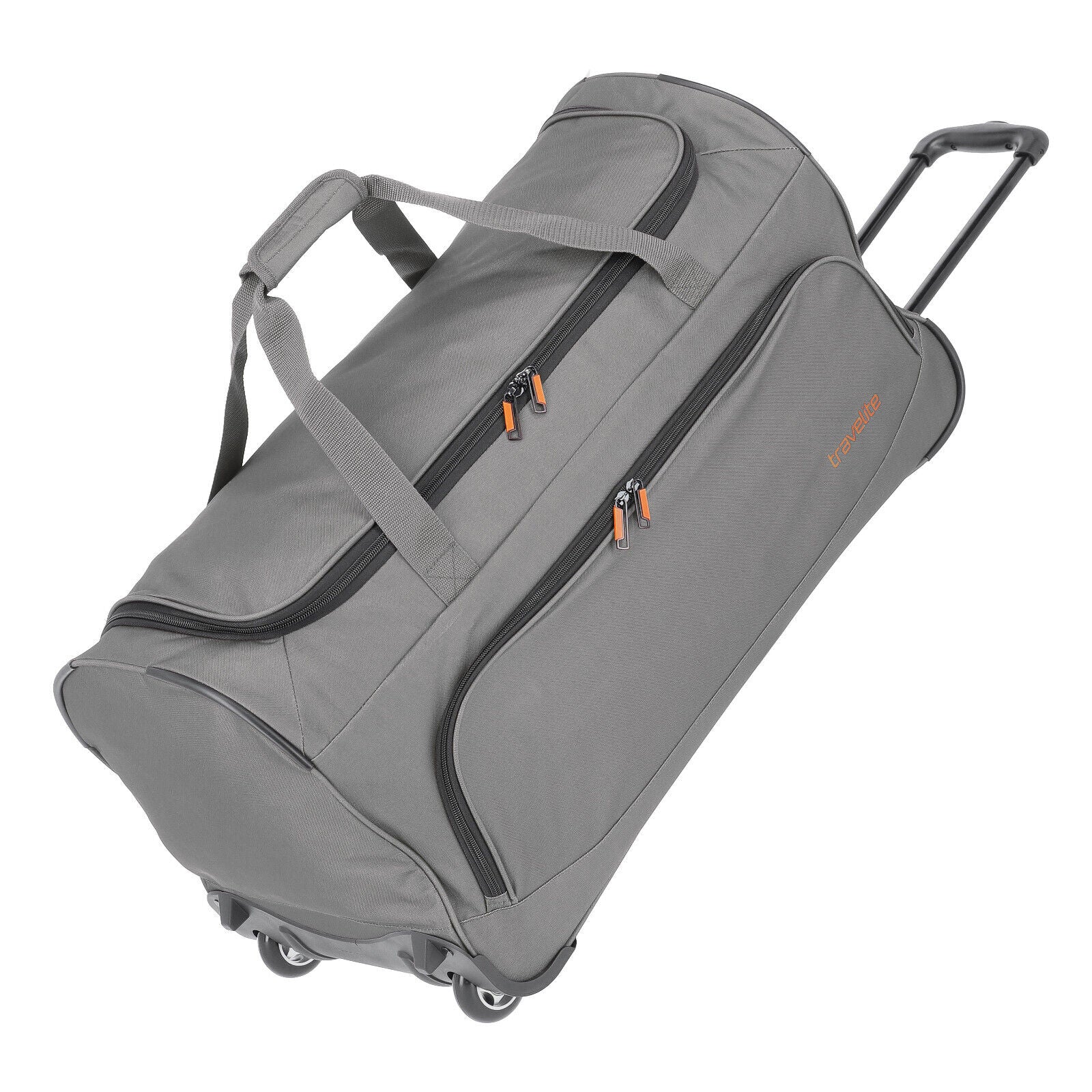 Travelite 2-Rad Trolley Roll-Reisetasche mit Rollen Basics Fresh anthrazit