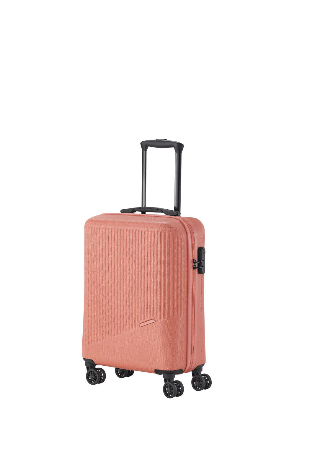 Travelite Bali Handgepäck S Trolley Koffer 55cm 4 Rad Rollen Hartschale koralle