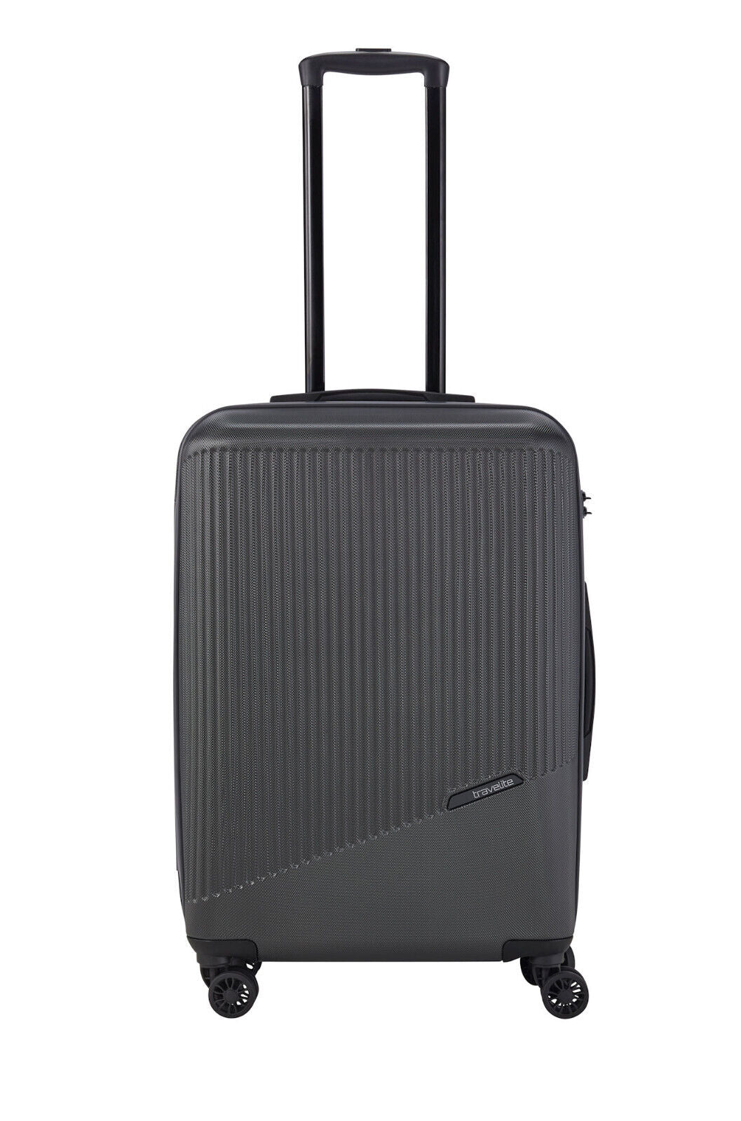 Travelite Bali Reisekoffer M Trolley Koffer 67cm 4 Rad / Rollen TSA Hartschale anthrazit