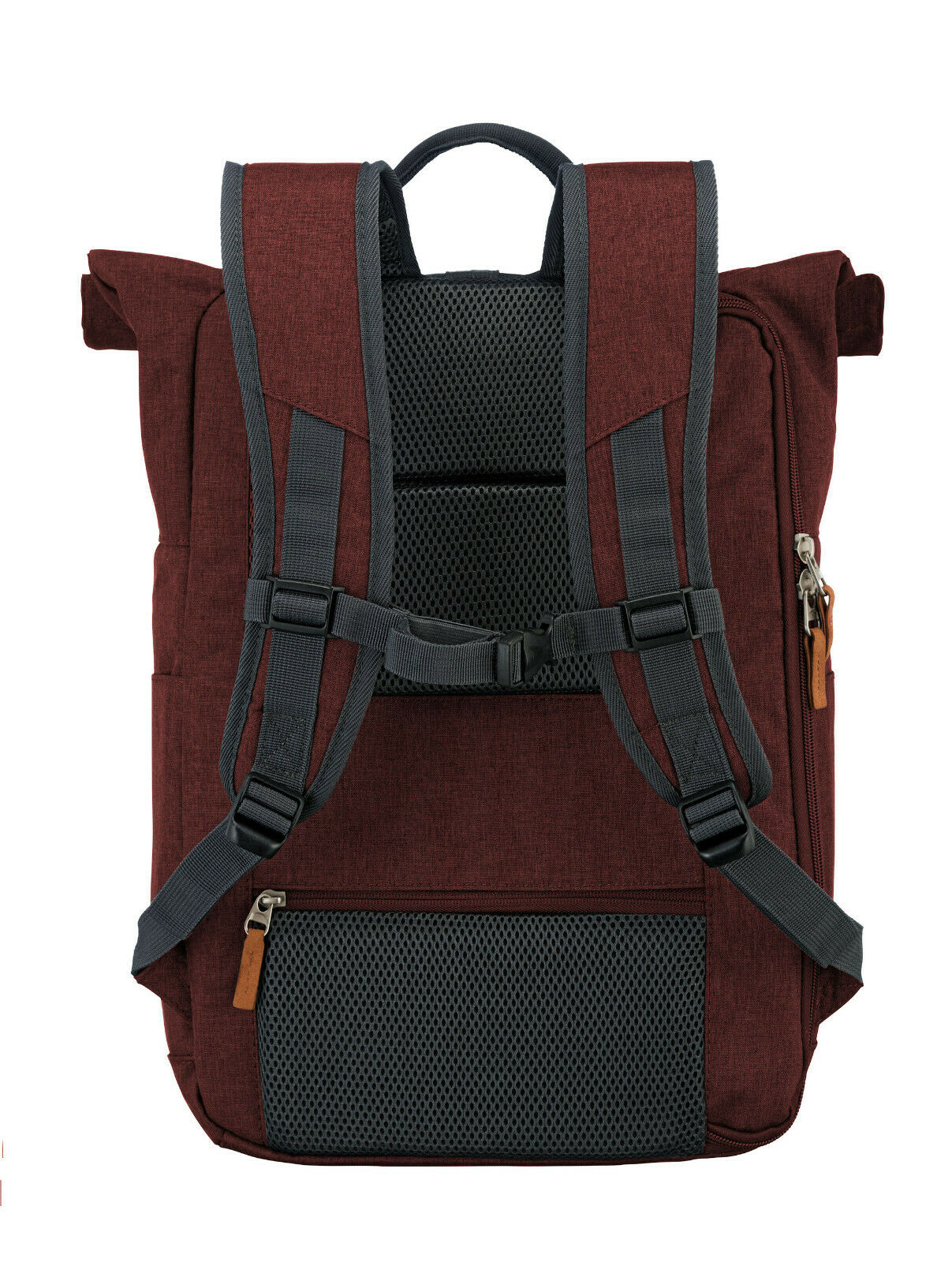 Travelite Rollup Fahrrad Rucksack Kurierrucksack Daypack Notebookfach bordeaux