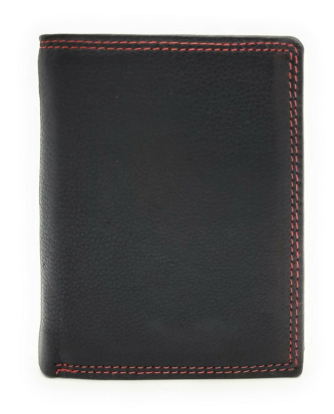 Jockey Club Basic echt Leder Geldbörse Portemonnaie Geldbeutel RFID NFC Schutz schwarz rot