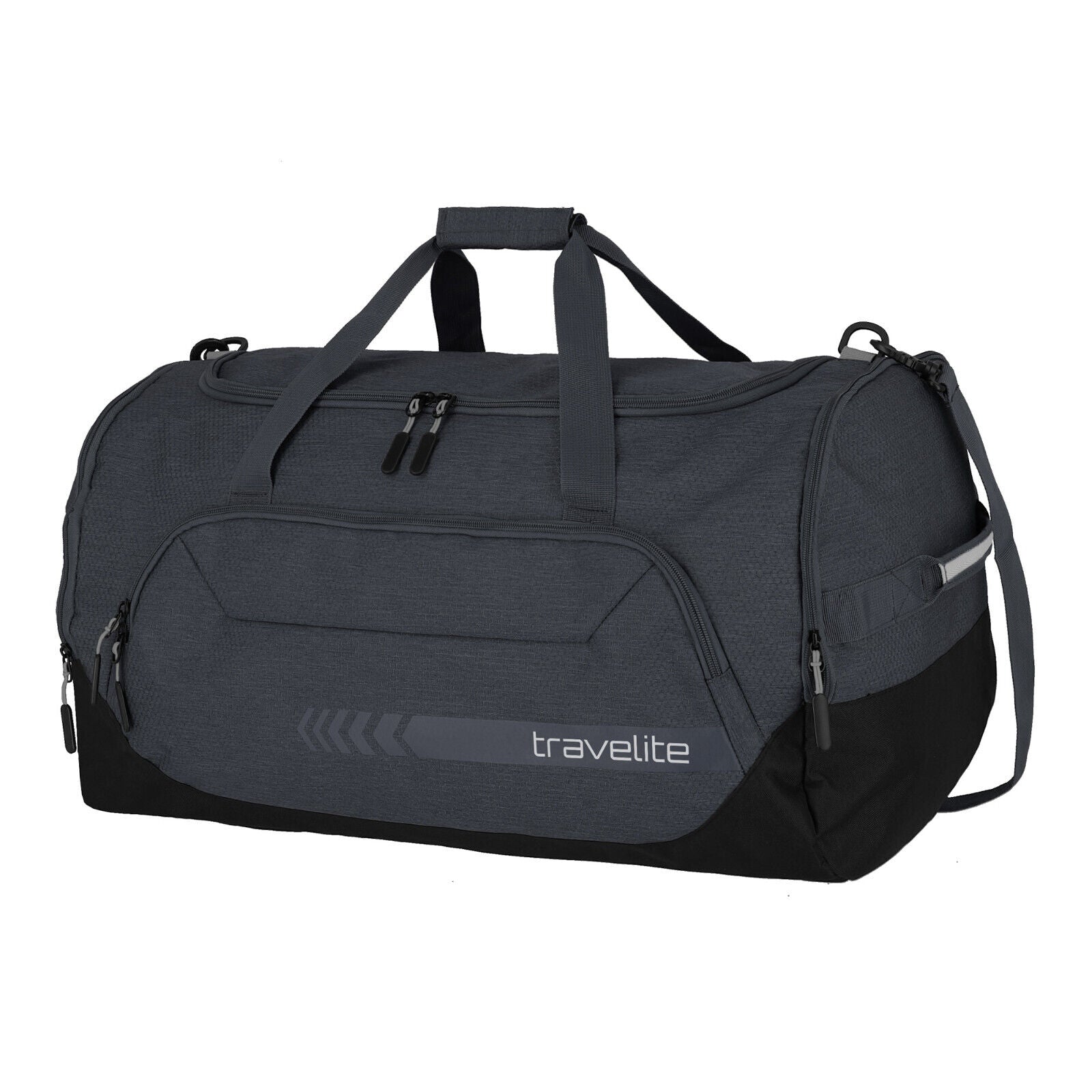 Travelite Sporttasche Kick Off – große Reisetasche 73L mit Schuhfach, Polyester, anthrazit