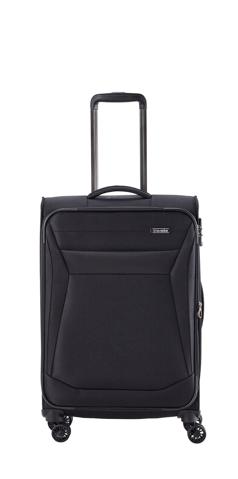 Travelite Chios Reisekoffer M Trolley Koffer 67cm 4 Rad / Rollen Dehnfalte TSA