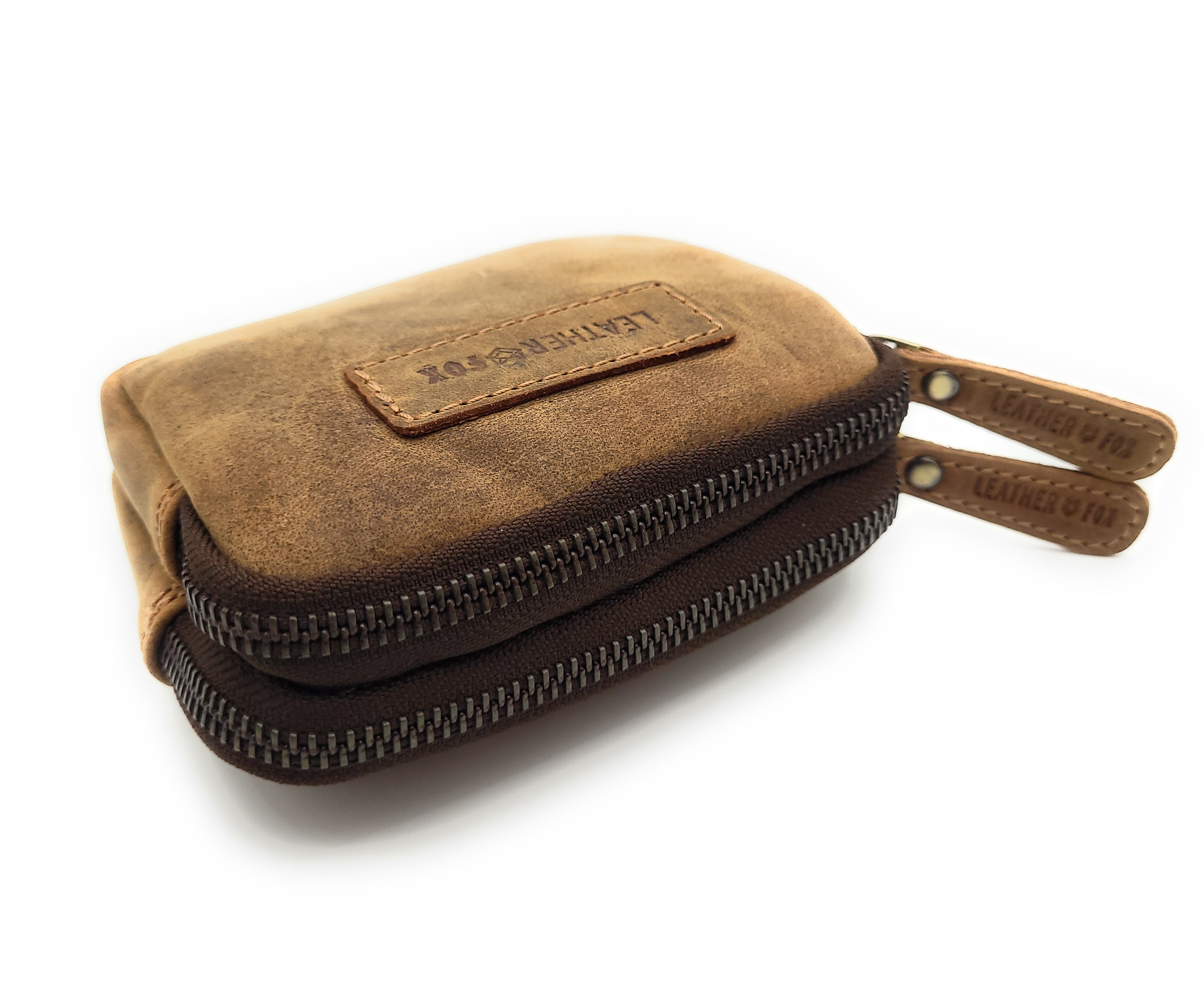 Mini Gürteltasche aus Büffelleder (Hunter) – kompakt & handgefertigt