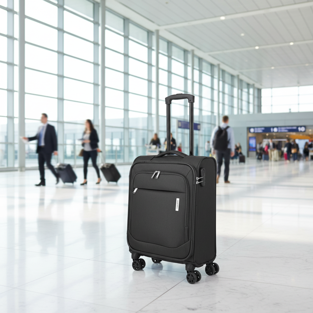 Travelite Priego Trolley S 55 cm – Leichter Handgepäck Koffer mit 4 Rollen & Zahlenschloss