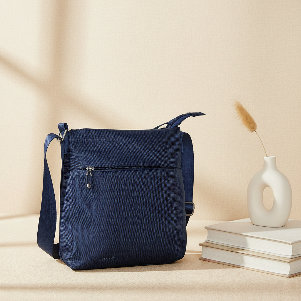 Mustang Dabas Umhängetasche Navy Blau | Leichte Schultertasche mit mehreren Fächern navy blau