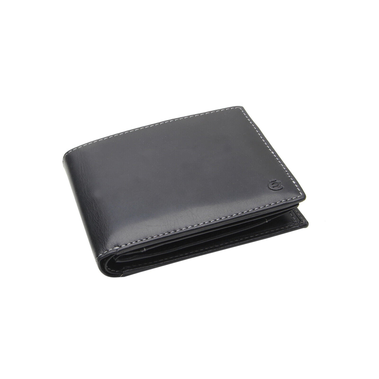 Esquire echt Leder Geldbörse Portemonnaie mit RFID Schutz & Cardsafe schwarz