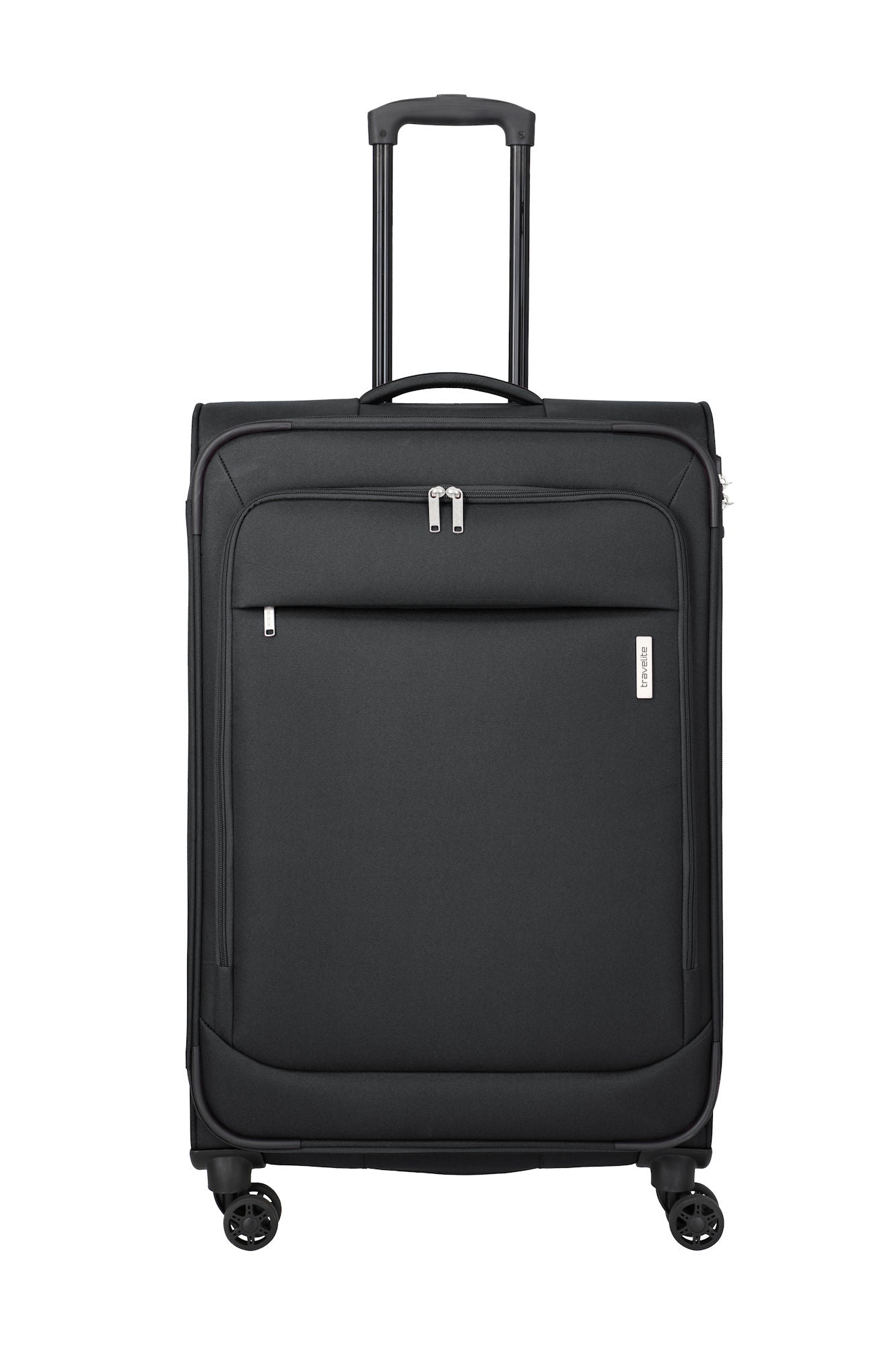 Travelite Priego Trolley L 77 cm – Großer Reisekoffer mit 4 Rollen & 90 L Volumen