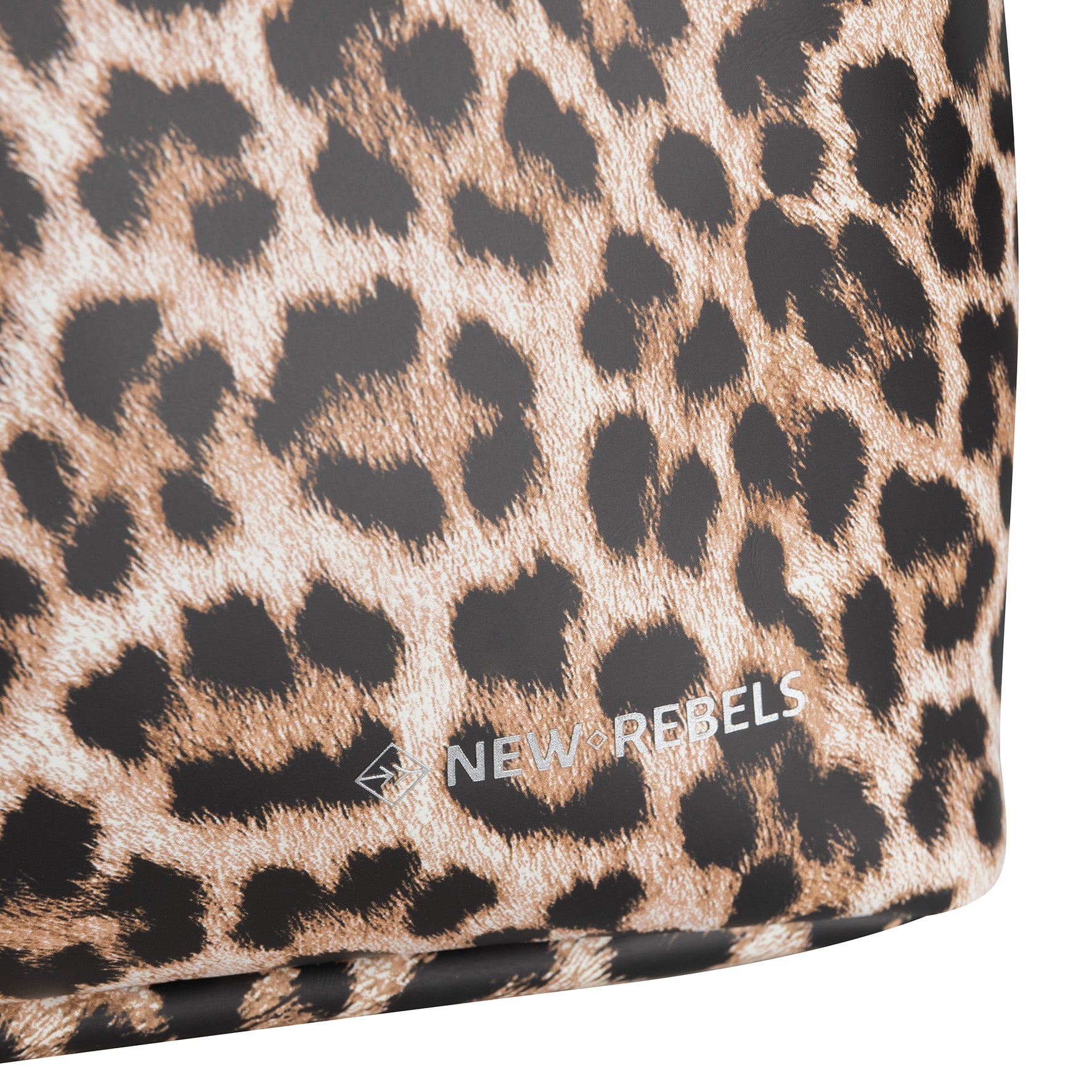 New Rebels Mart Roll Up City Rucksack Los Angeles Leopard, wasserabweisend