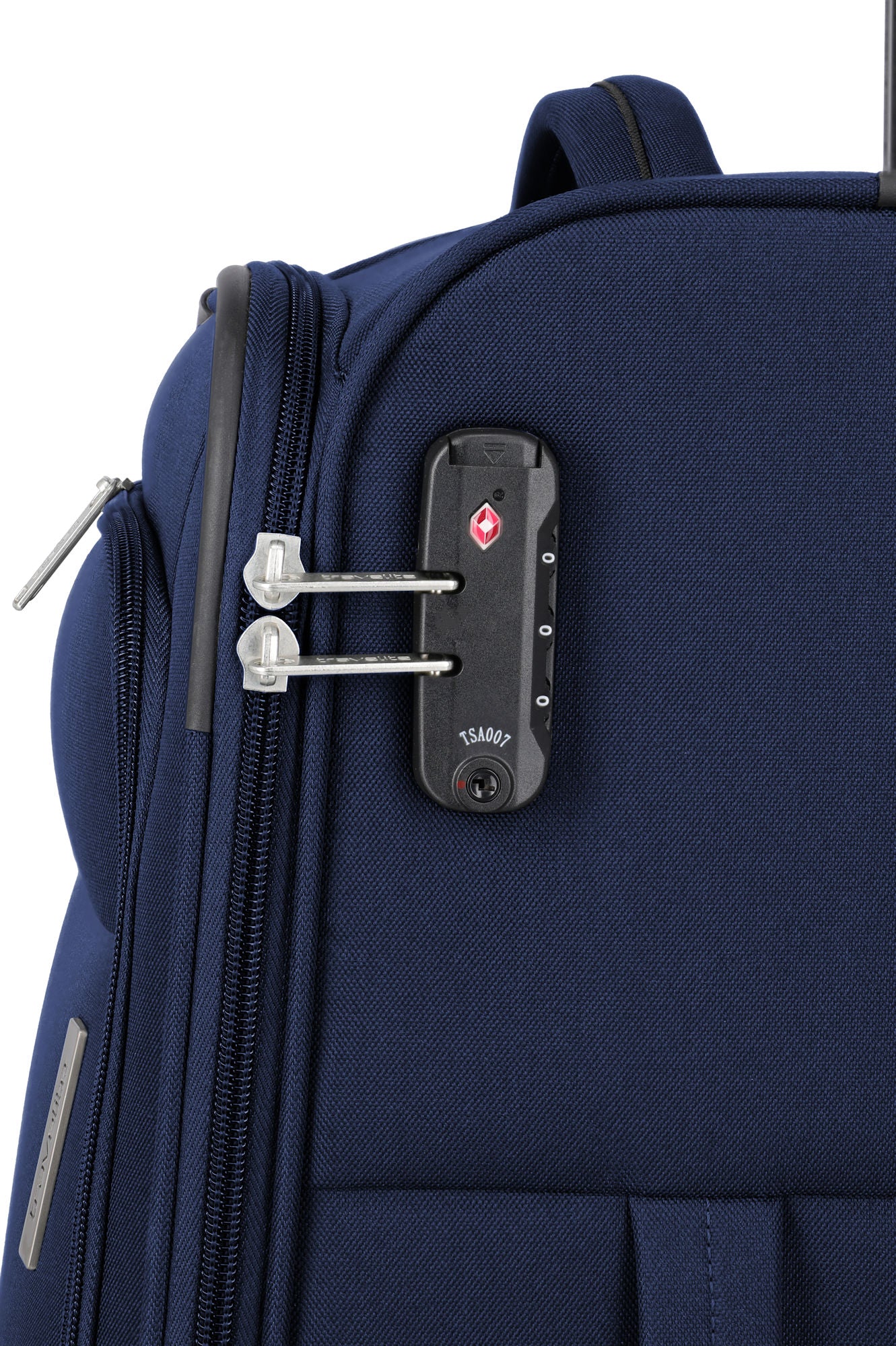 Travelite Priego Trolley M 66 cm – Reisekoffer mit 4 Rollen & TSA-Schloss navy