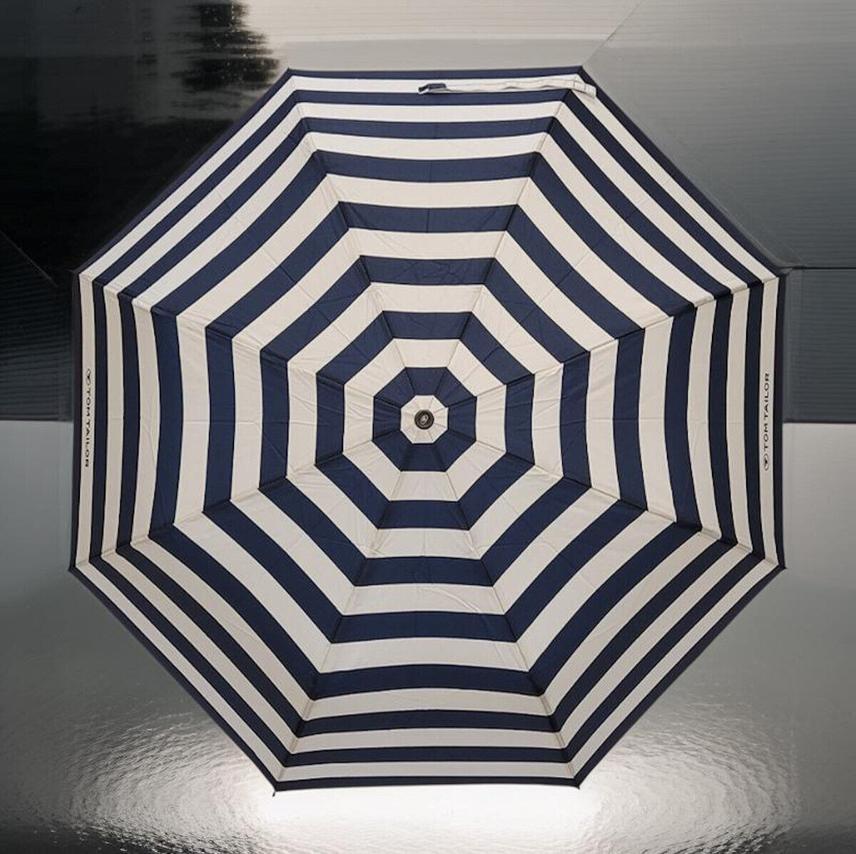 Tom Tailor Regenschirm Taschenschirm Schirm navy stripes