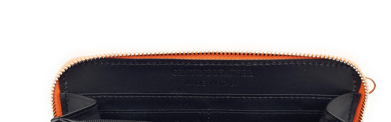 echt Leder Handybörse Smartphonetasche Geldbörse Umhängetasche made in Italy orange