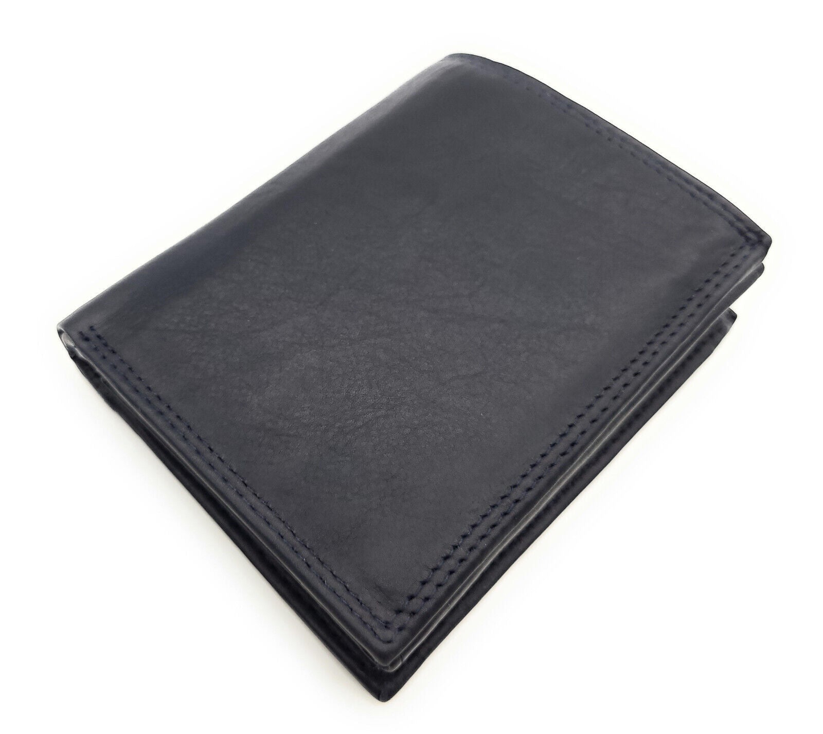 Jockey Club Basic echt Leder Geldbörse Portemonnaie Geldbeutel RFID Schutz navy blau