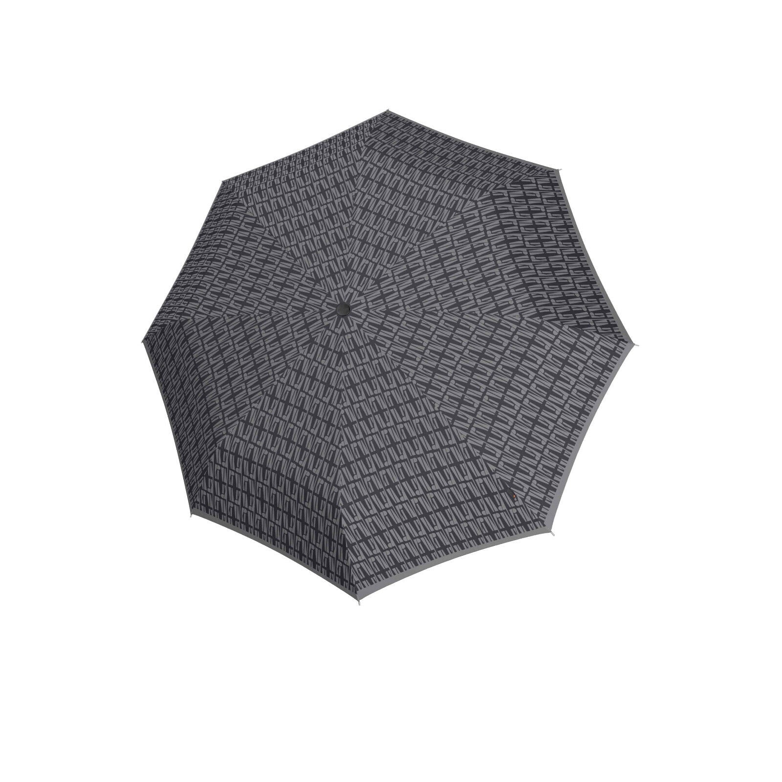 Knirps A.050 medium manual Regenschirm Taschenschirm Schirm trust caviar