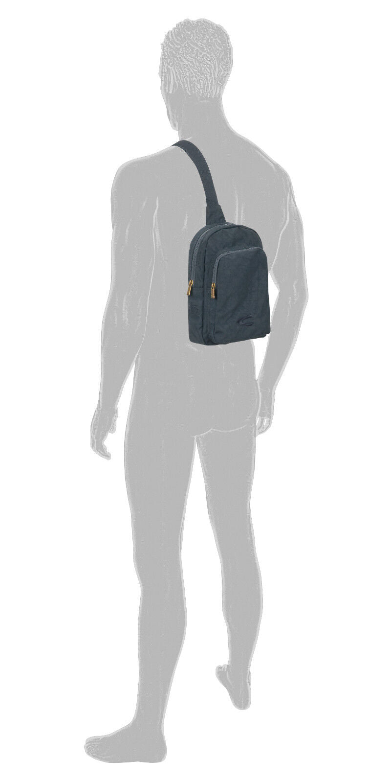 Camel Active Sling Bag JOURNEY – Leichter & robuster Umhängerucksack dark blue