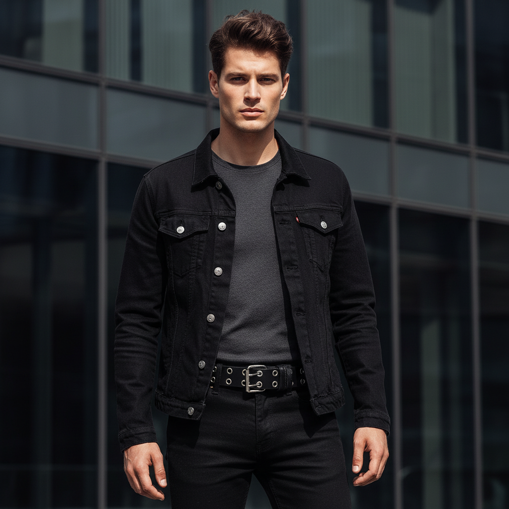 2-Loch Nietengürtel Ösen Gürtel Jeansgürtel Damen Herren echt Leder & PU 125cm (110cm Bundweite)
