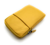 Jockey Club kleine echt Leder Smartphonetasche Umhängetasche Crossbag golden curry