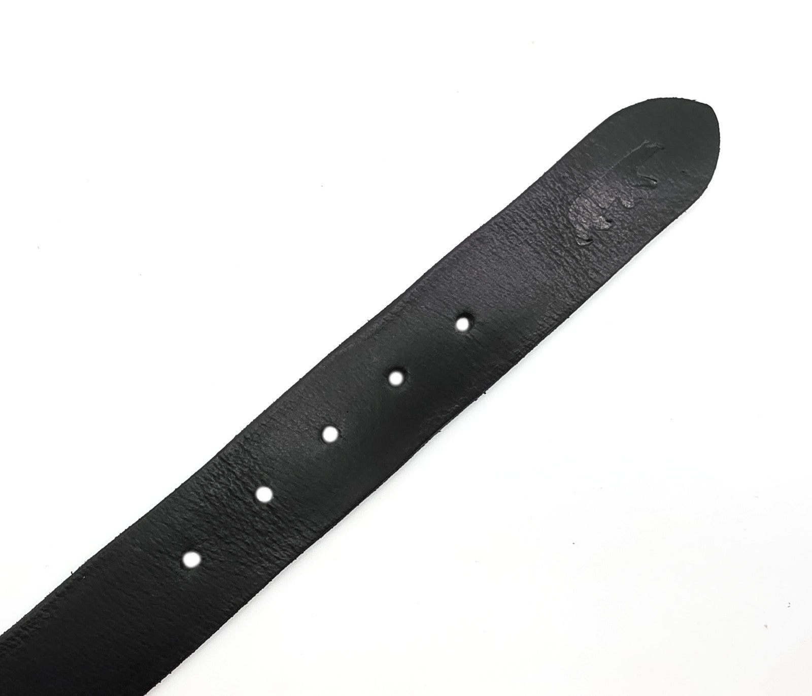 Hill Burry extra strong Unisex Gürtel Büffelvollleder ca. 4mm dick Schwarz