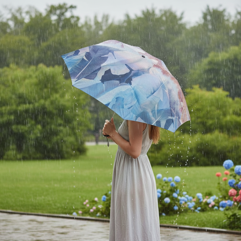 Knirps T.200 Duomatic Regenschirm Taschenschirm Schirm sturmfest palm storm