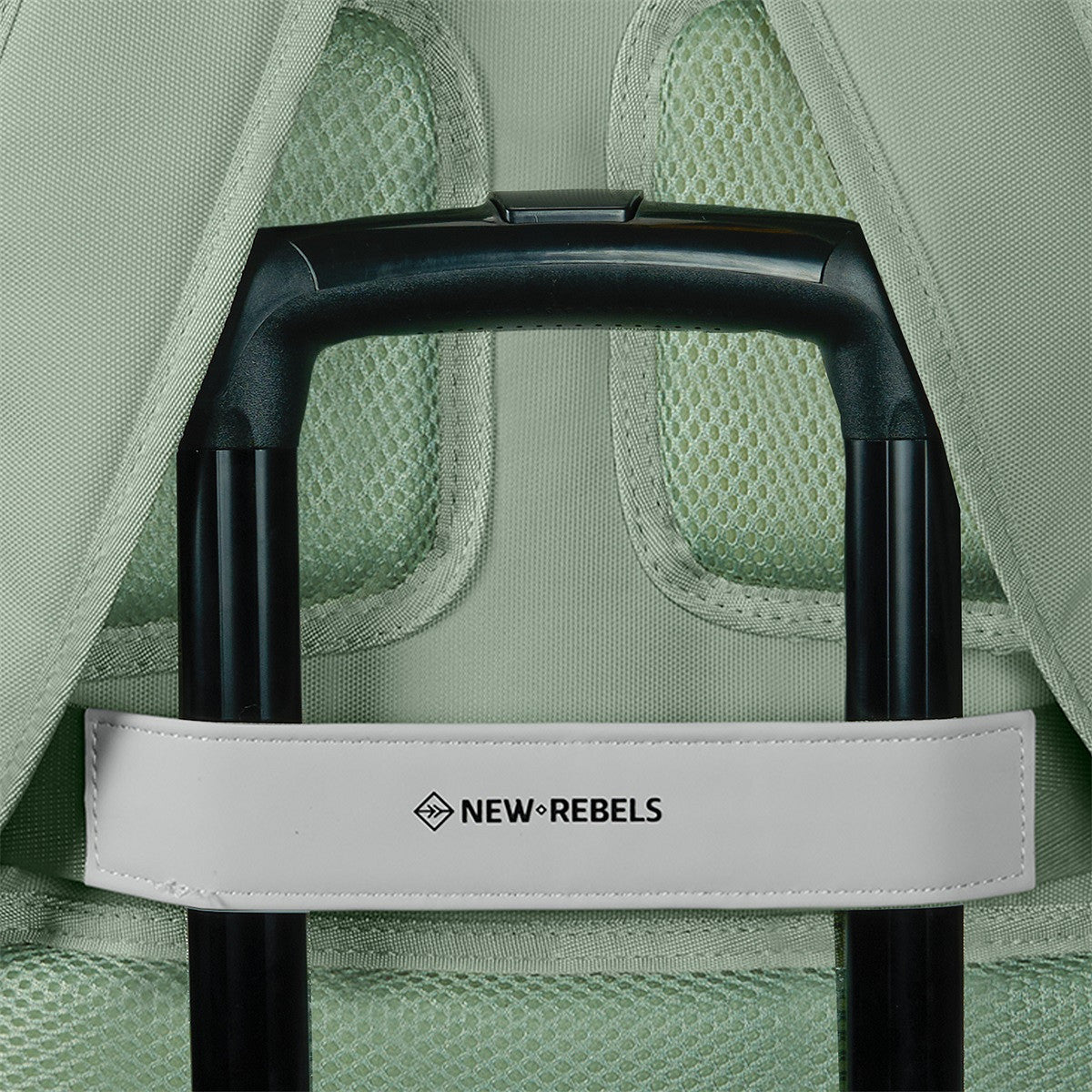 New Rebels Ceres Milwaukee Rucksack – Laptopfach 15,6", 18L, Wasserabweisend, Mintgrün