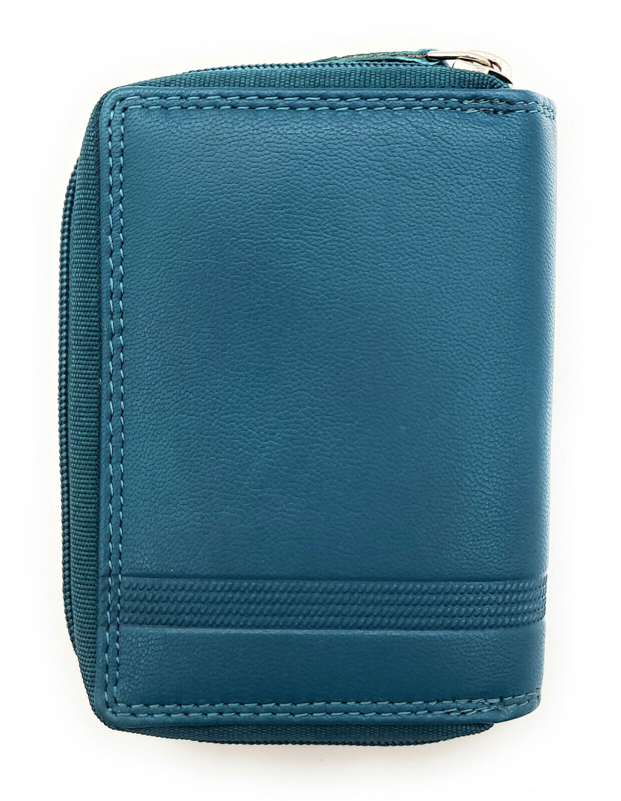 Jockey Club Basic echt Leder Geldbörse Portemonnaie mit RFID Schutz petrol blau