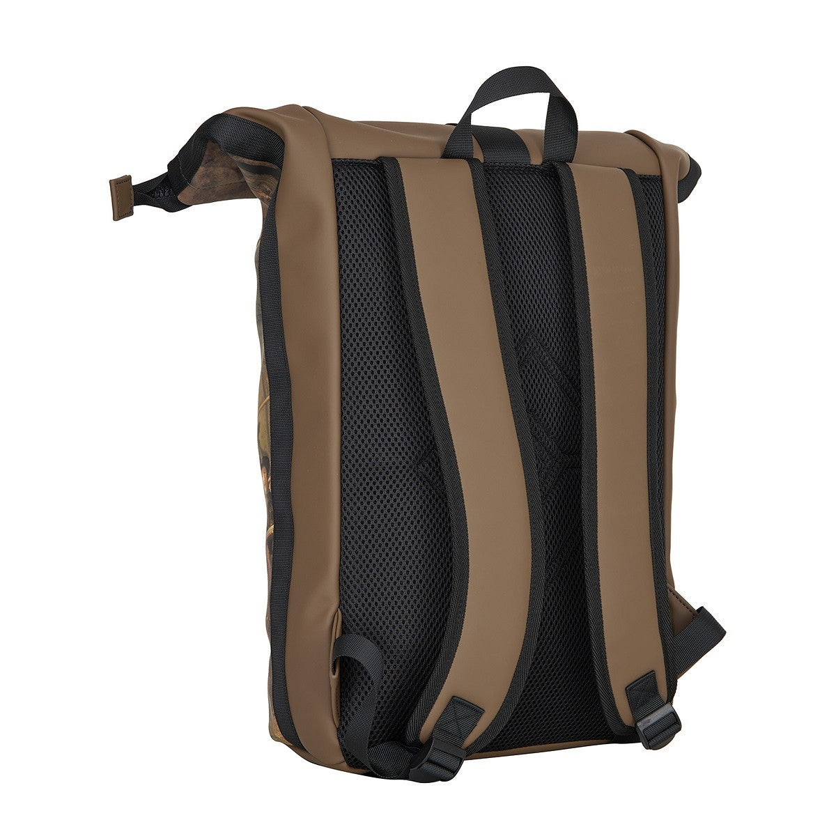 New Rebels New York Nachtwache Rucksack – Rolltop, wasserabweisend, 15" Laptopfach