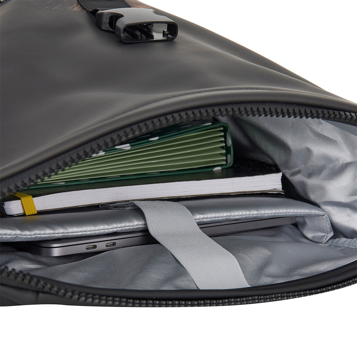 New Rebels New York Gorilla Rucksack – Rolltop, wasserabweisend, 15" Laptopfach