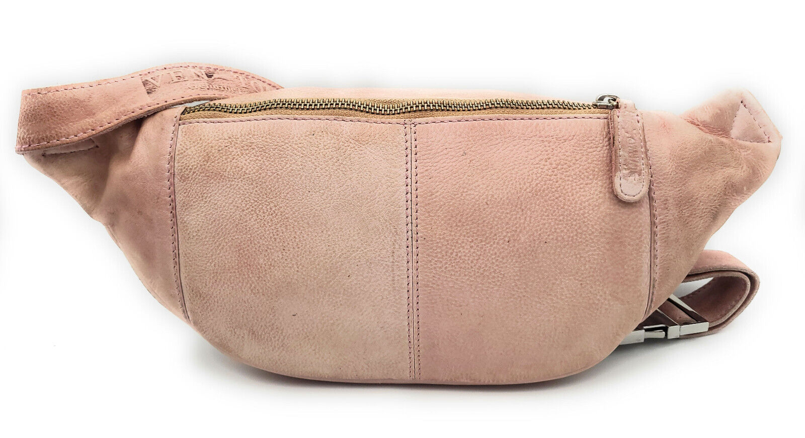 Ven Tomy Hüfttasche Bauchtasche Crossbody Bag Gürteltasche Waschleder dusty pink