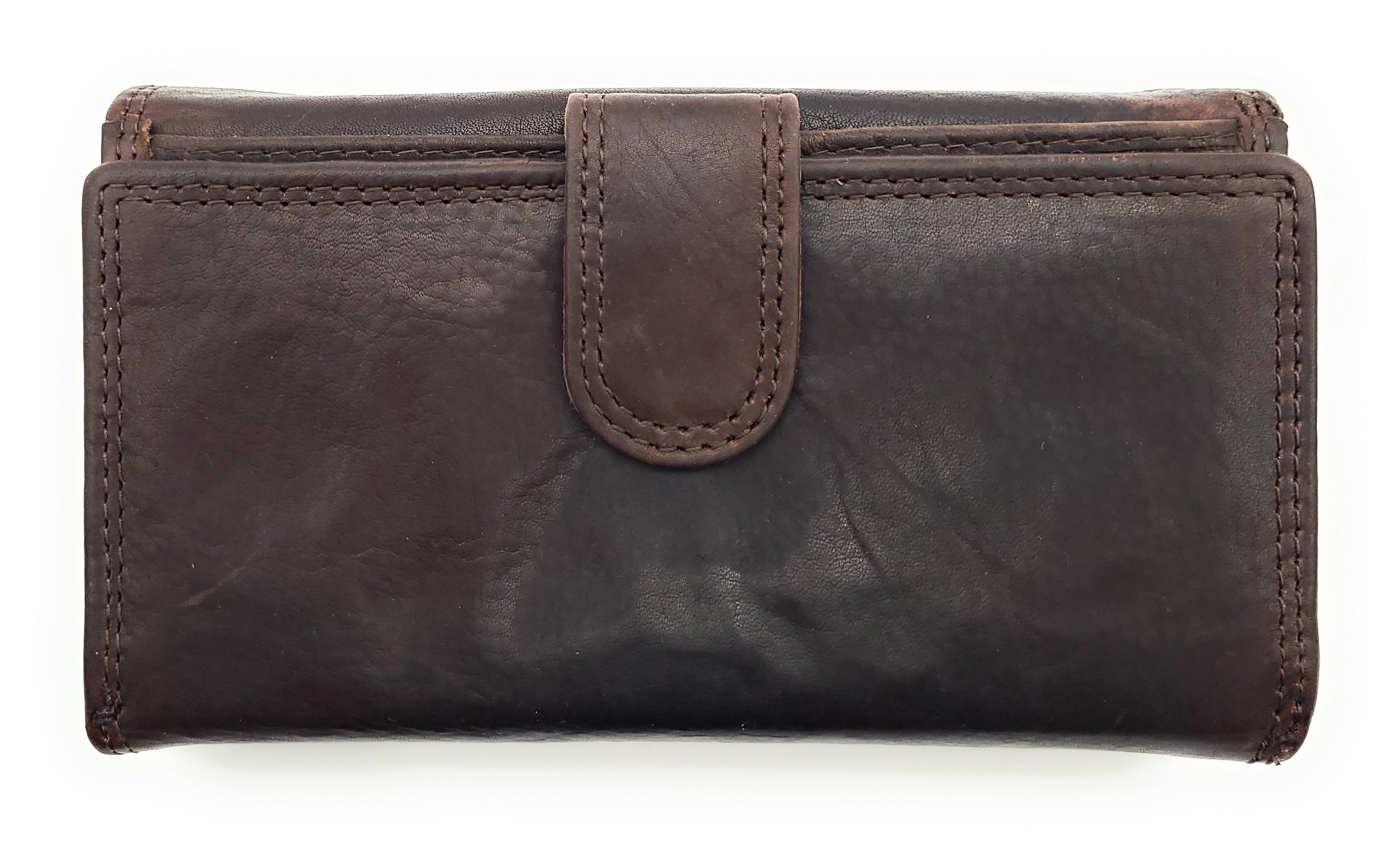 Louis Wallis Damen Geldbörse – Full-Grain-Leder mit RFID-Schutz