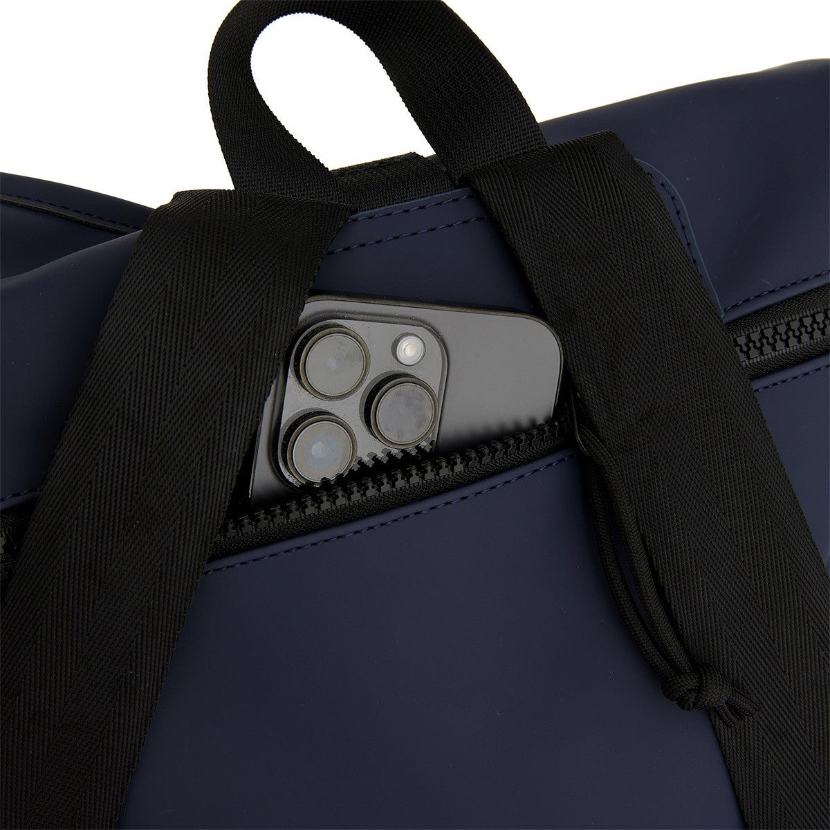 New Rebels Rolltop Cityrucksack Los Angeles – Stylischer Rolltop Rucksack mit Flowerpower-Design, Wasserabweisend & Praktisch