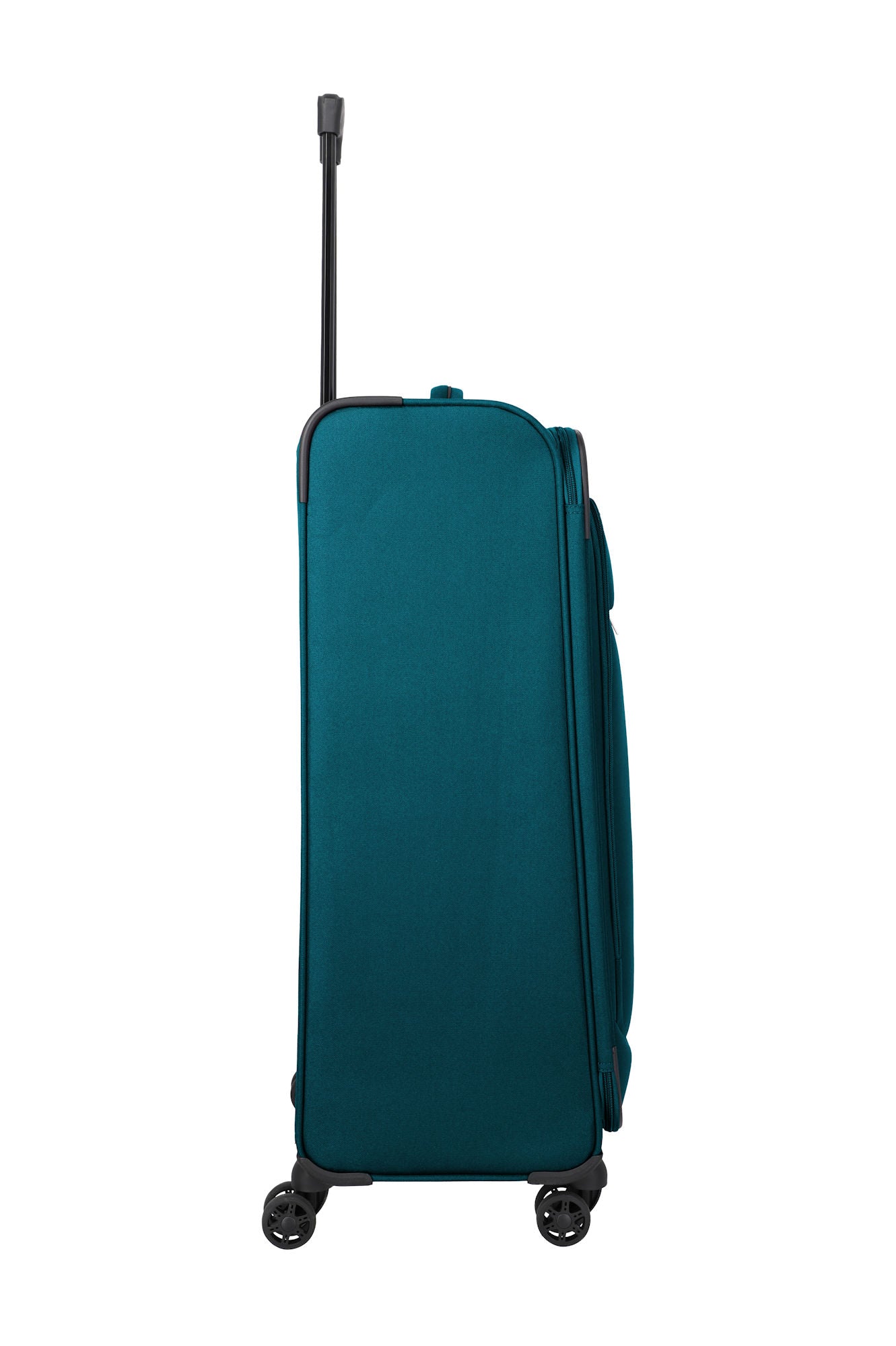 Travelite Priego Trolley L 77 cm – Großer Reisekoffer mit 4 Rollen & 90 L Volumen petrol