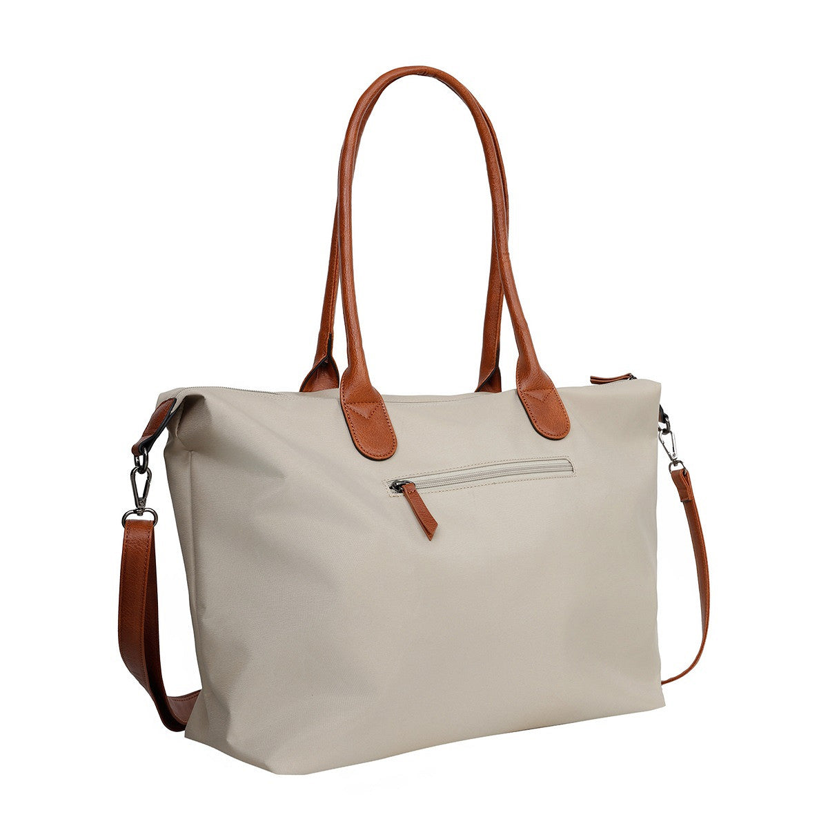 Mustang großer Damen Shopper Handtasche Umhängetasche "Limnos" beige