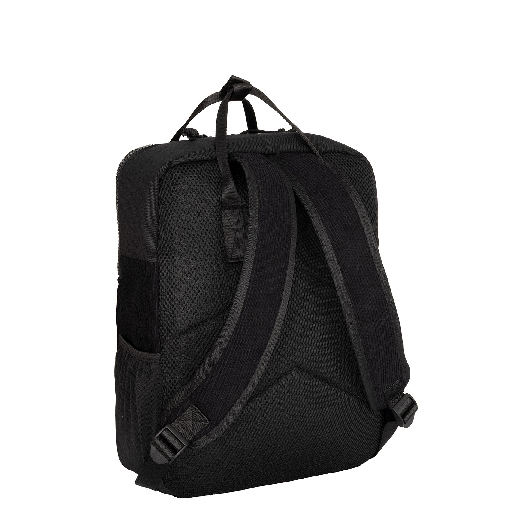 New Rebels Rucksack Ribbi Springfield mit Kordoptik und Tabletfach schwarz