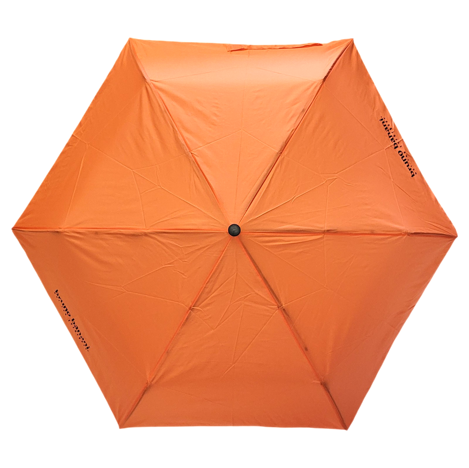 bruno banani Regenschirm Taschenschirm Schirm Auf-Zu Automatik Orange