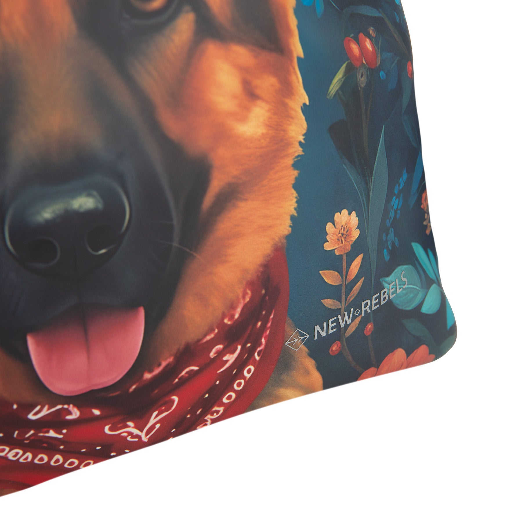 New Rebels Rolltop Rucksack Schäferhund – Wasserabweisend, Cityrucksack Los Angeles