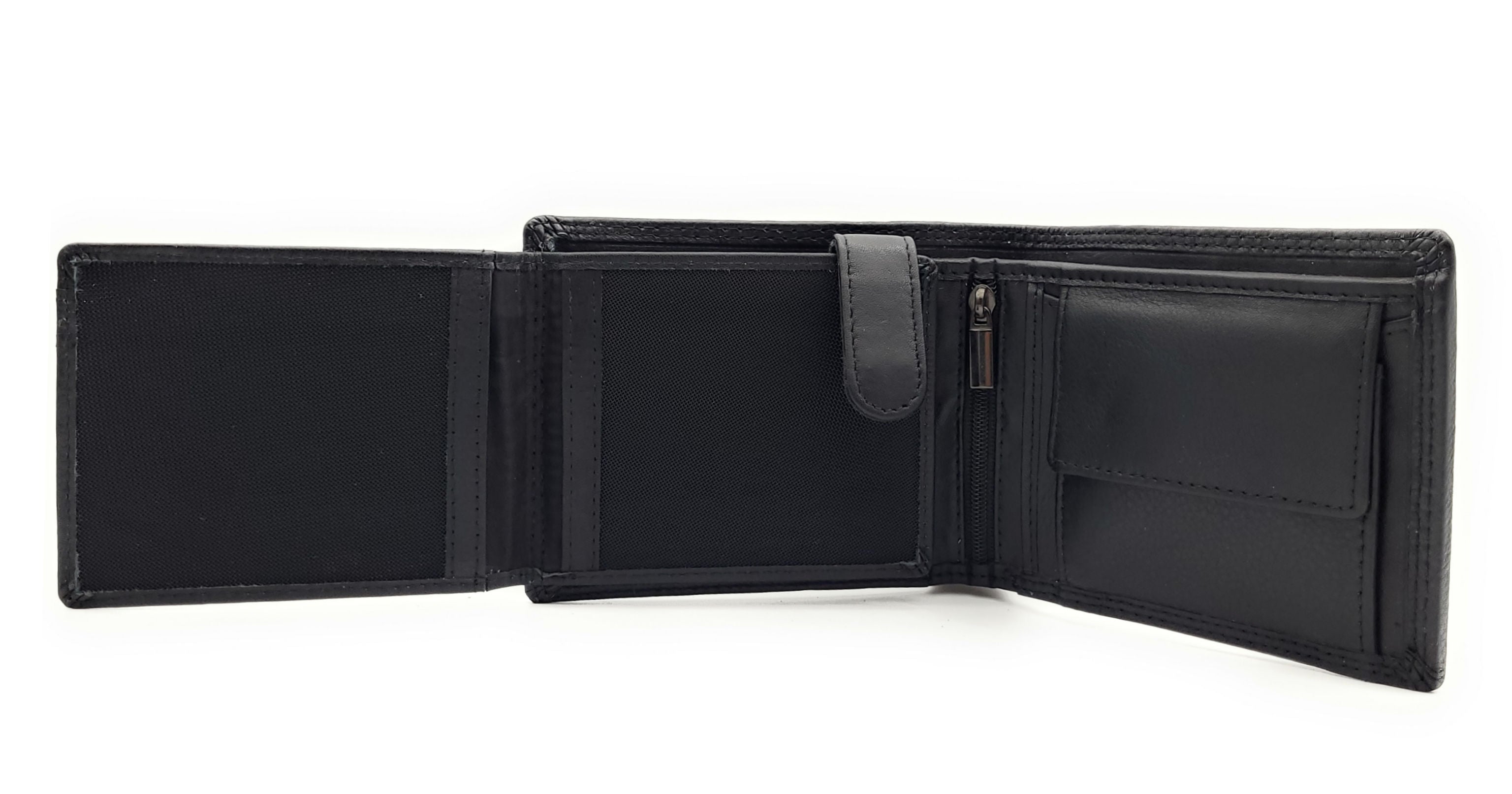 echt Leder Herren Geldbörse Portemonnaie Geldbeutel mit RFID Schutz Nappaleder inkl. Geschenkbox