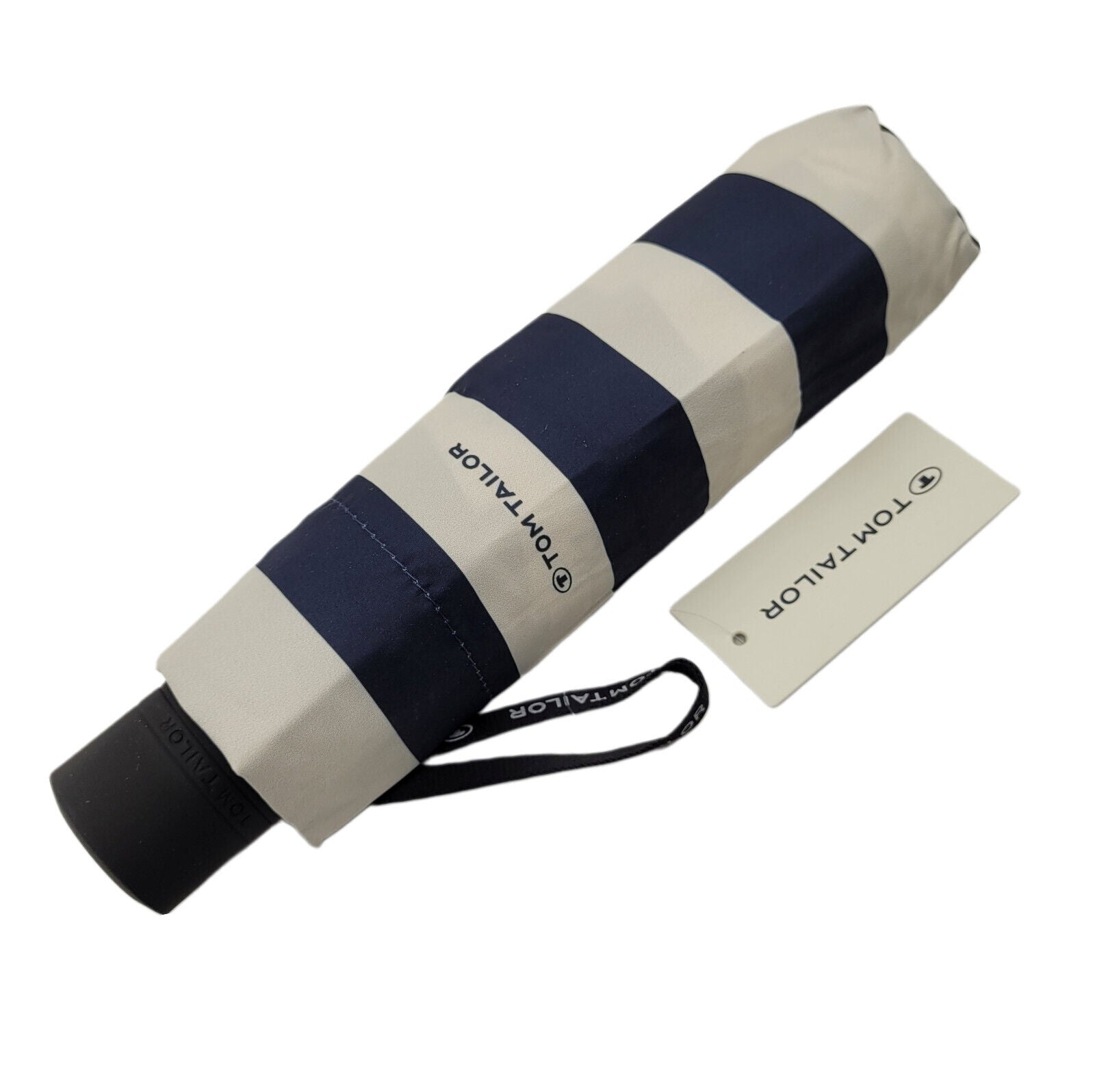 Tom Tailor Regenschirm Taschenschirm Schirm navy stripes