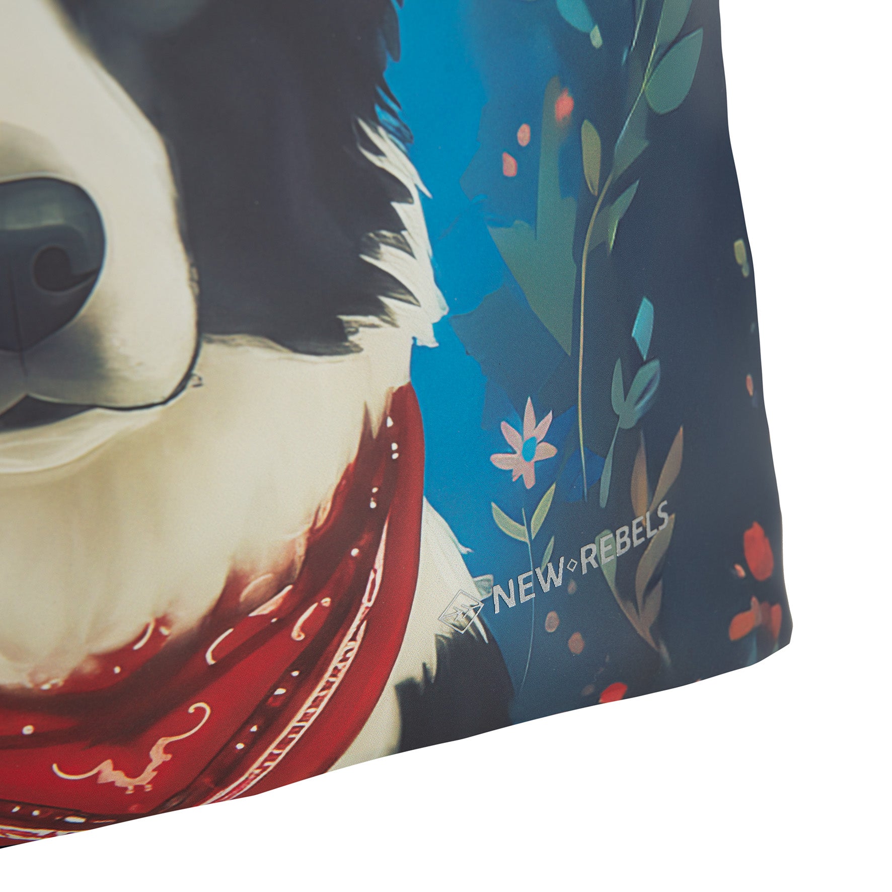 New Rebels Rolltop Rucksack Border Collie – Wasserabweisend, Cityrucksack Los Angeles