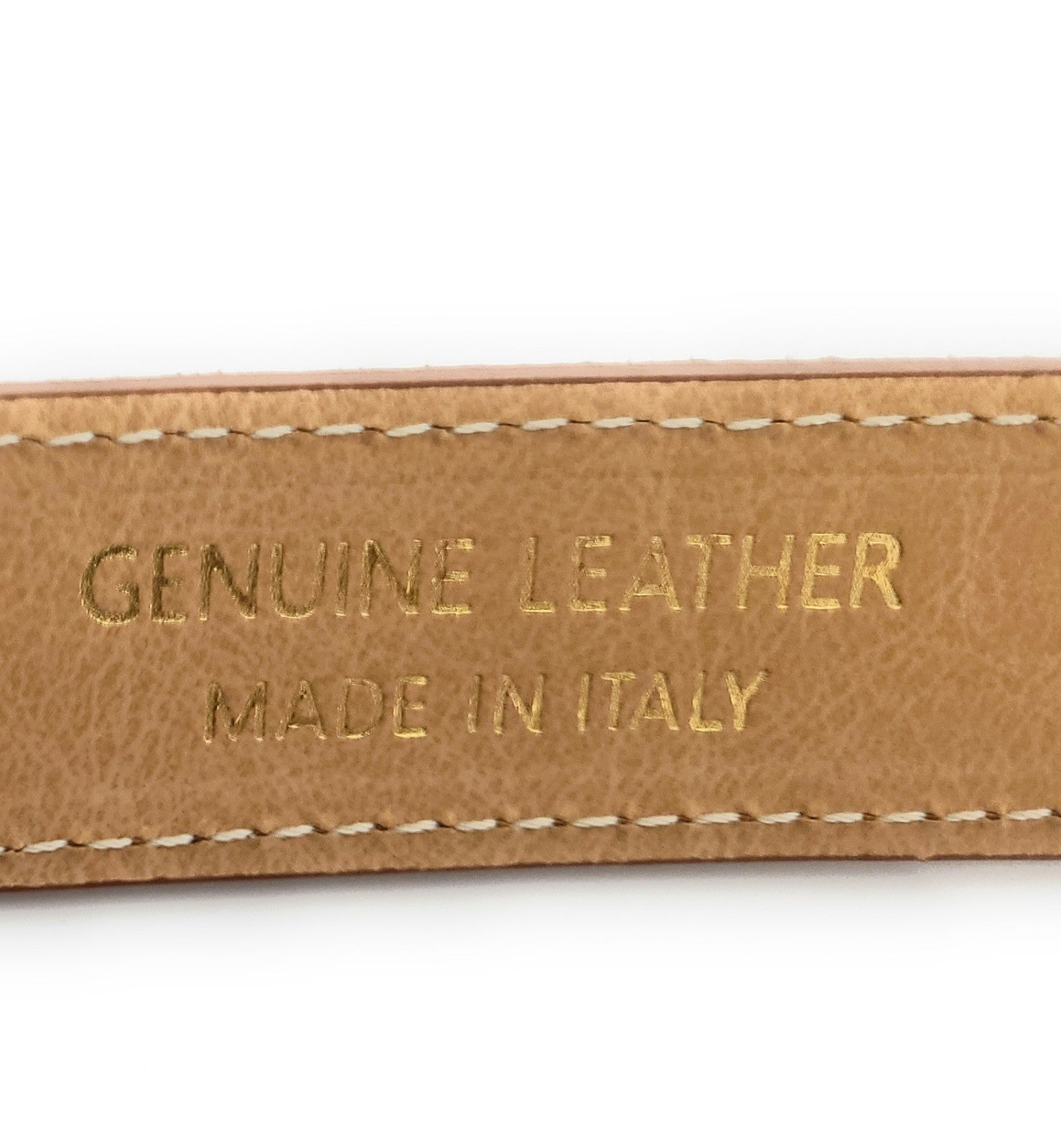 Wildleder Gürtel Made in Italy 5-Loch kürzbar ca. 30mm Metallschließe braun