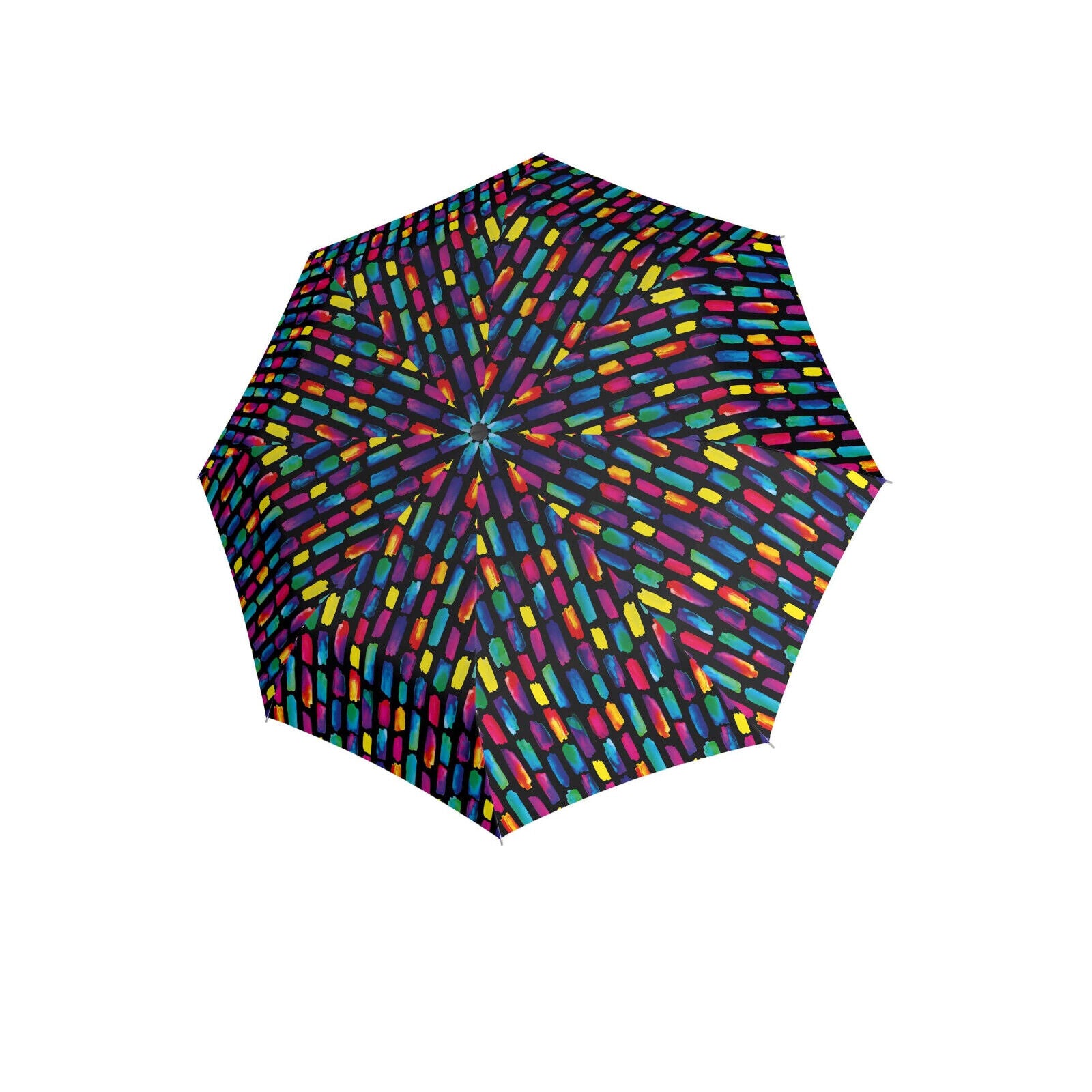 Knirps A.200 Duomatic Regenschirm Taschenschirm sturmfest create black