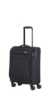 Travelite Chios Reisekoffer Trolley Bord-Koffer 55cm Handgepäck Bordgepäck 4-Rad schwarz