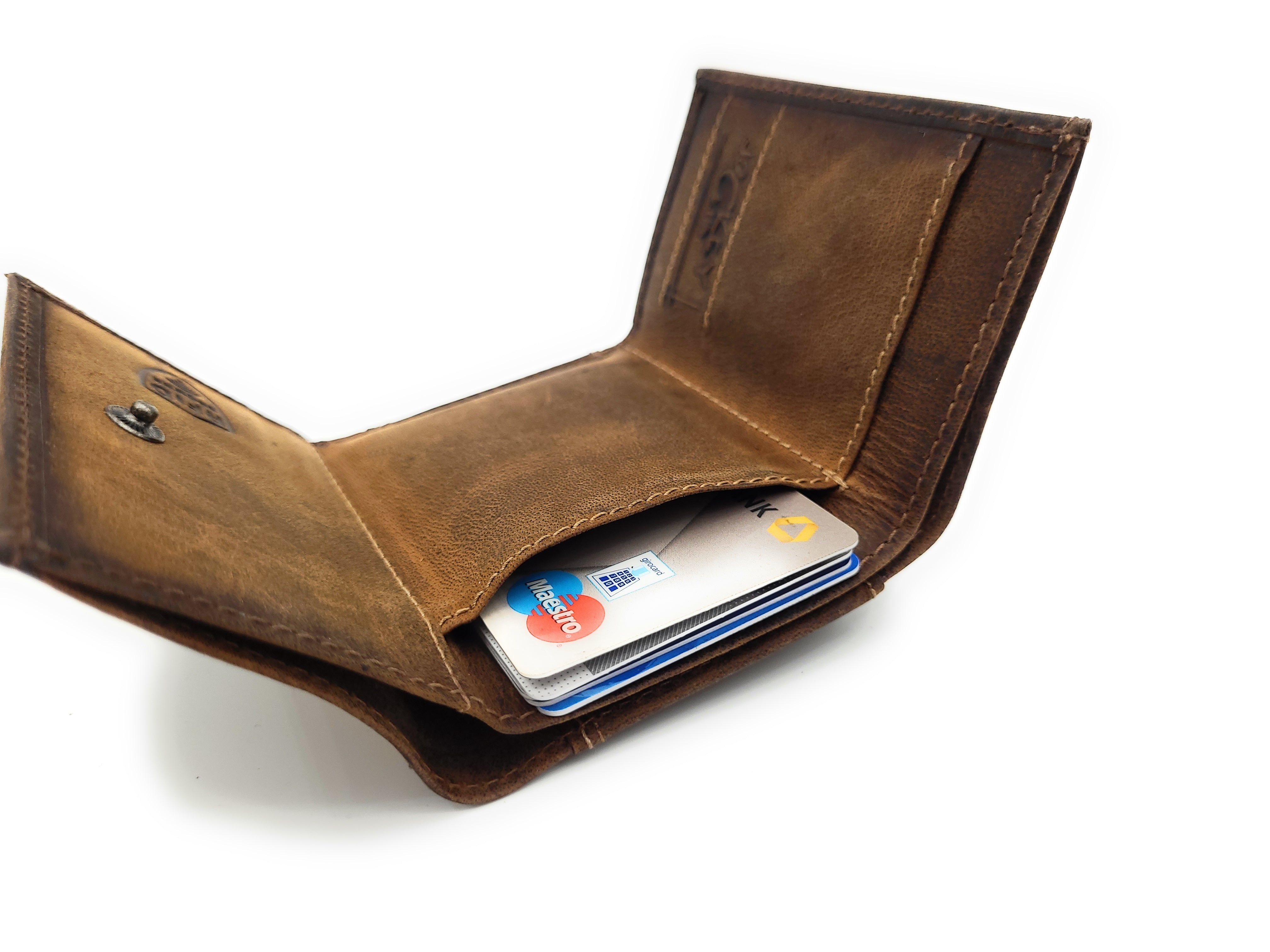 Jockey Club Geldbörse Innenfächer - kompaktes Format mit Kartensteckplätzen