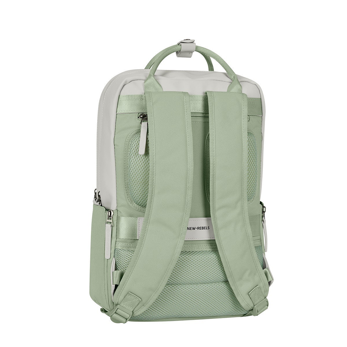 New Rebels Ceres Milwaukee Rucksack – Laptopfach 15,6", 18L, Wasserabweisend, Mintgrün