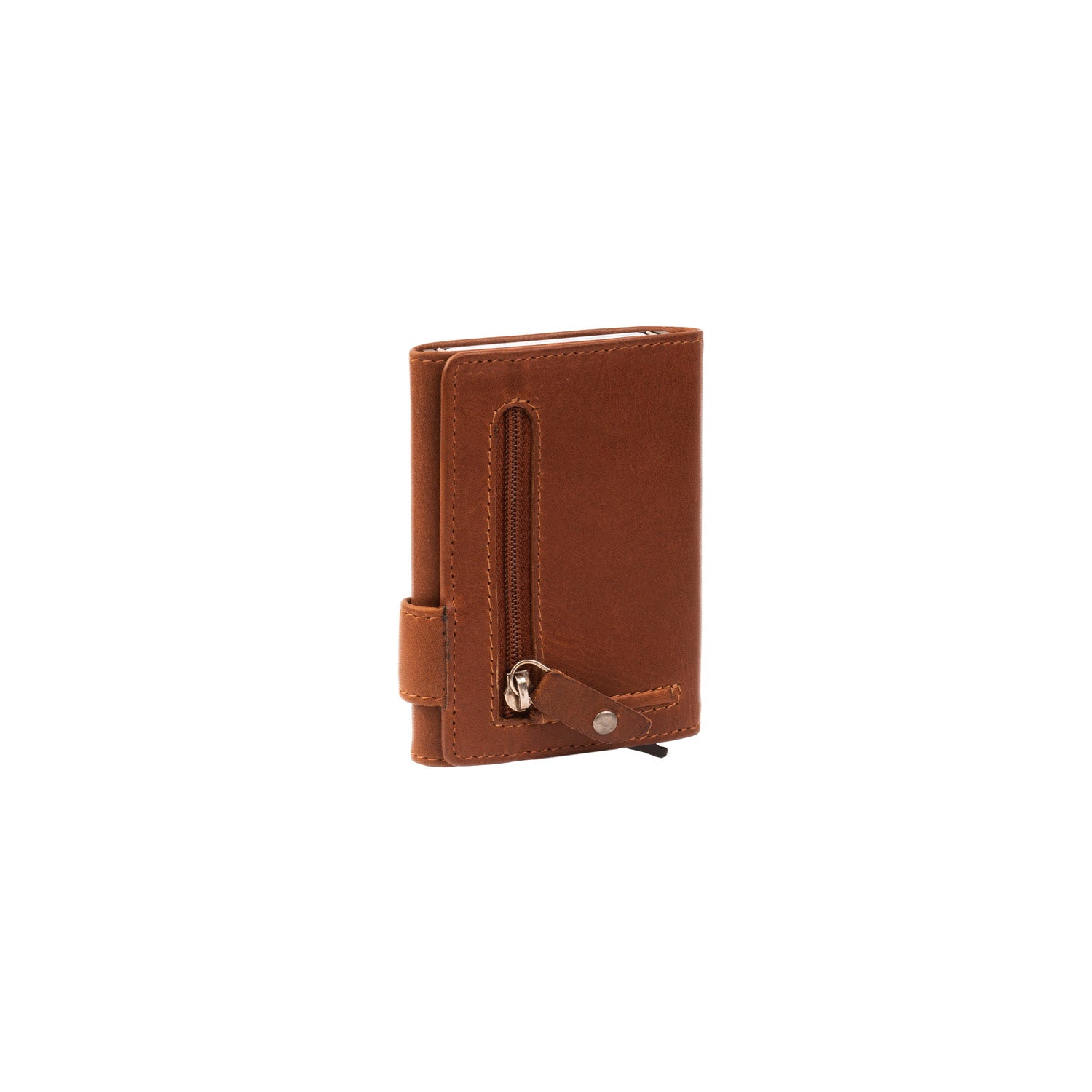 The Chesterfield Brand echt Leder Smart Wallet Kreditkartenetui Geldbörse Leicester cognac