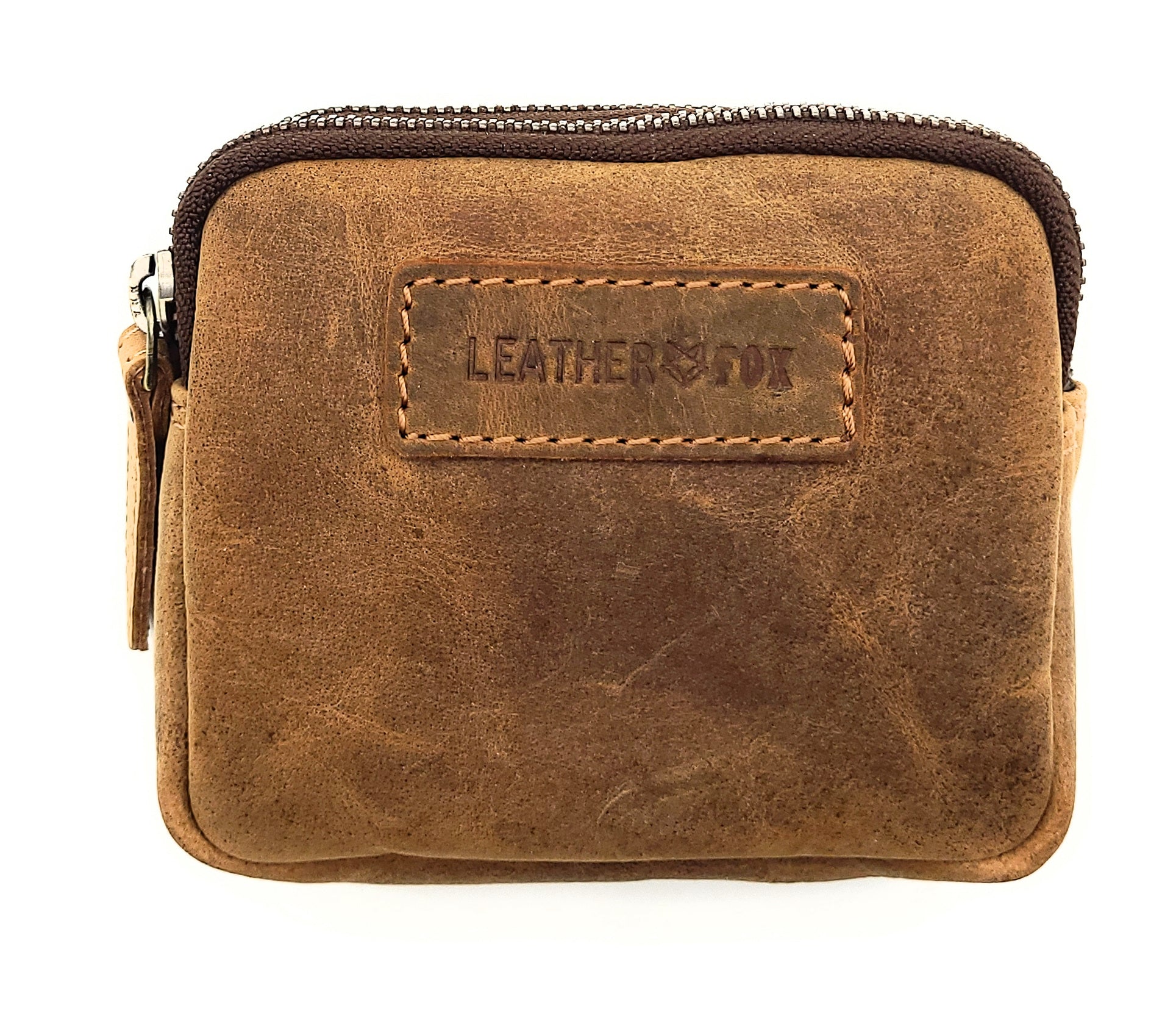 Mini Gürteltasche aus Büffelleder (Hunter) – kompakt & handgefertigt