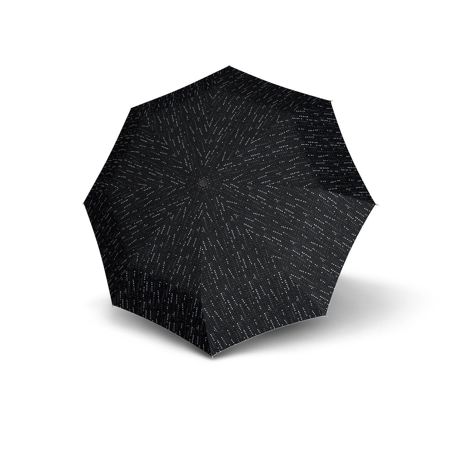 Knirps T.200 Duomatic Regenschirm Taschenschirm Schirm sturmfest domino black