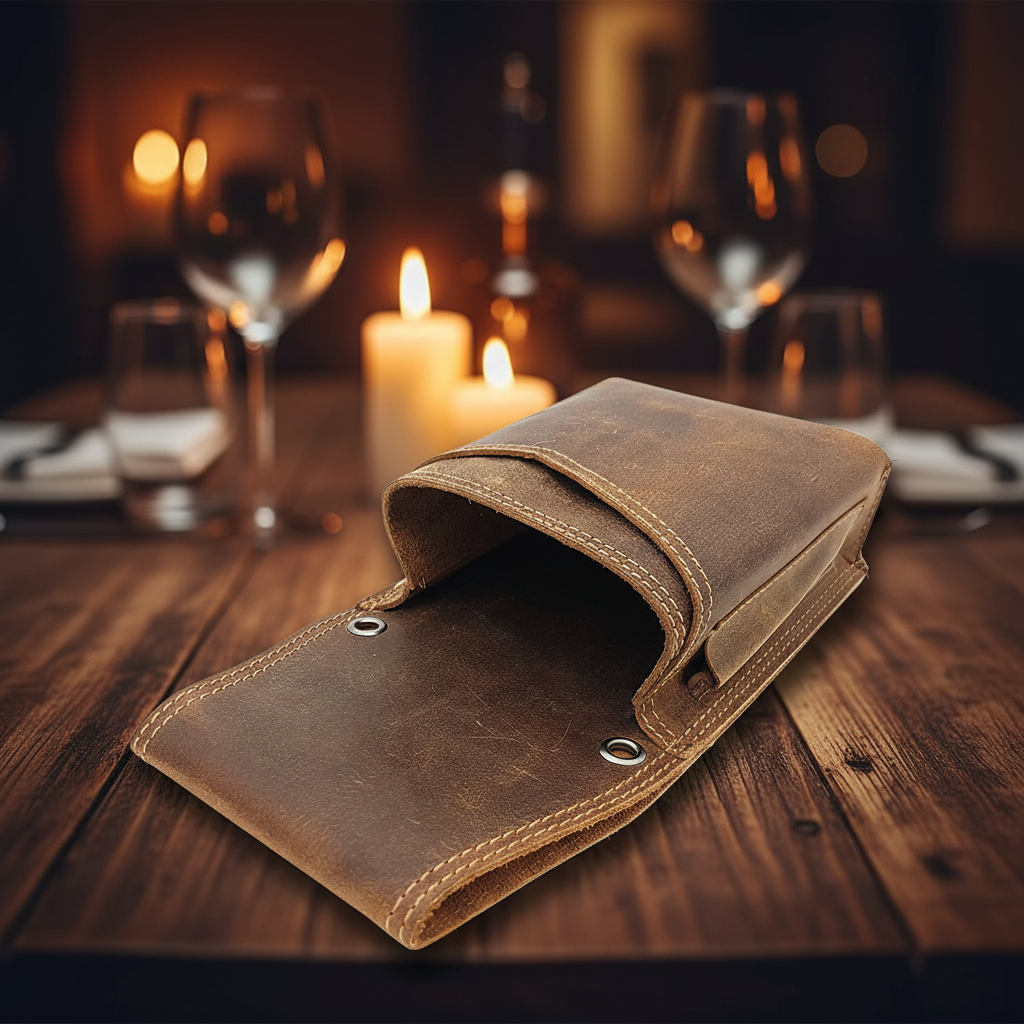 Jockey Club Kellner Holster – Profi Hunterleder mit Doppelnaht