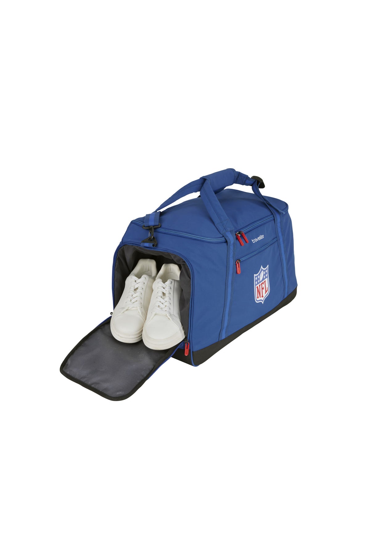 Travelite x NFL Sporttasche L NFL Shield Dunkelblau 69 L mit Schuhfach